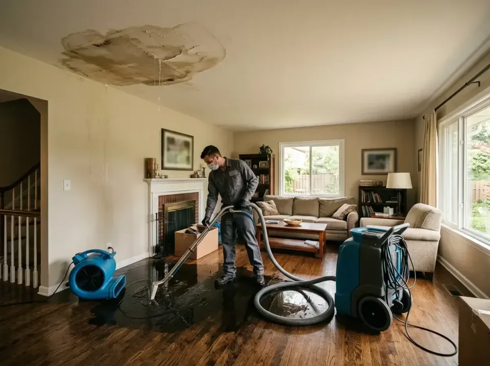 attic-pipe-burst-ceiling-drip-008 — frequently asked questions, Water Damage Restoration & Carpet Care in Bayport, NY